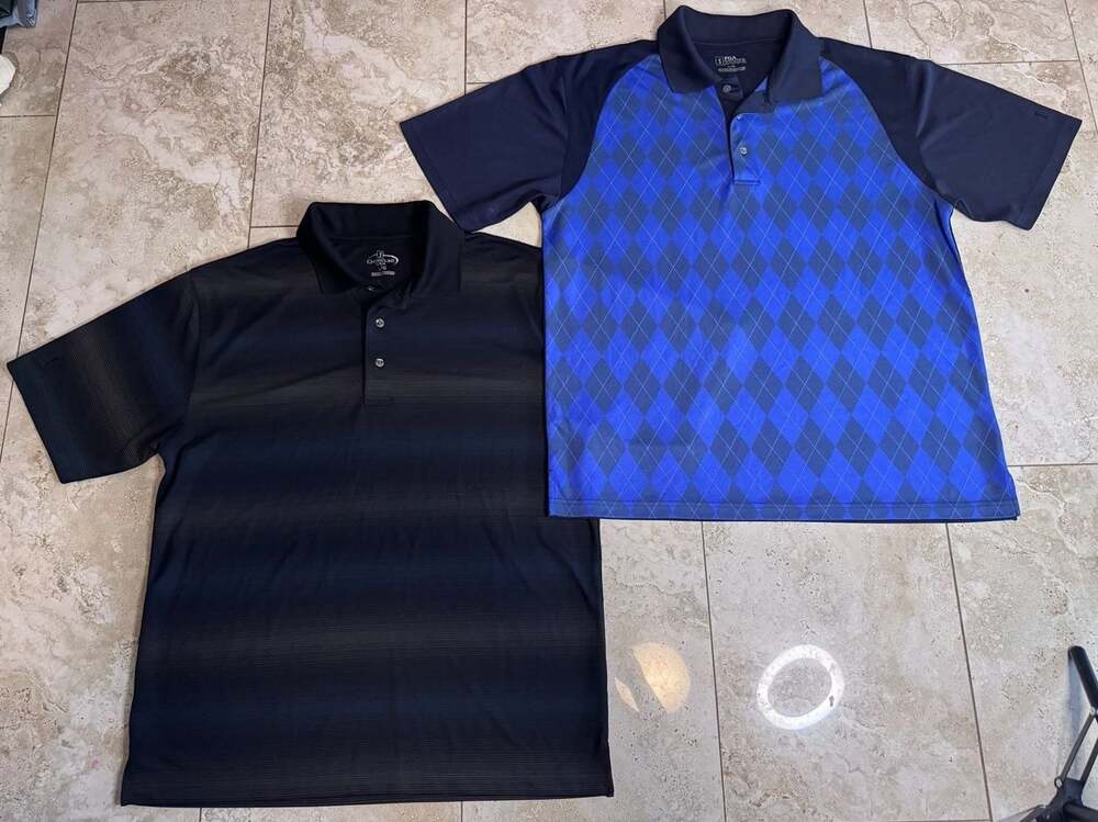Champions Tour Men's Performance Golf Polo Shirt Set